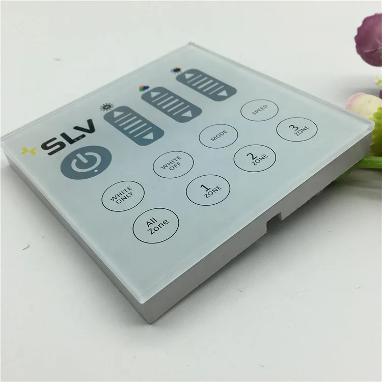 Glass factory customized Capacitive Touch Glass With Custom Logo Digital Printing On Glass