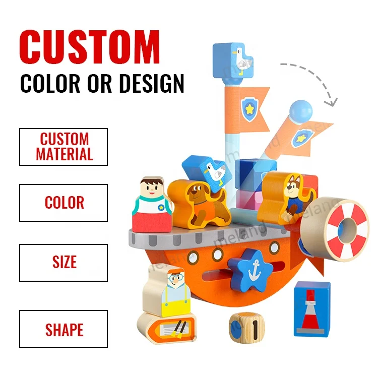 Custom Montessori Math Number Board Kids Educational 3D Math Arithmetic Wooden Numbers Puzzle Board