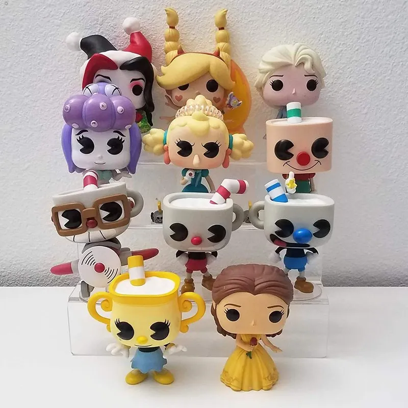 Прозрачный акриловый дисплей для Amiibo Funko POP фигурки многоярусный стенд украшения и организации