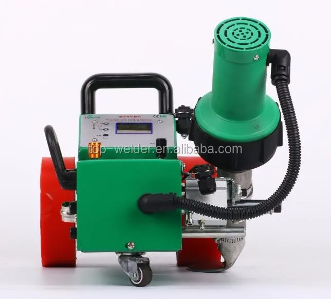 Tarpaulins Waterproof cloth Car paint film welders Automatic walking Welding is firm hot air welding machine by LIUDU