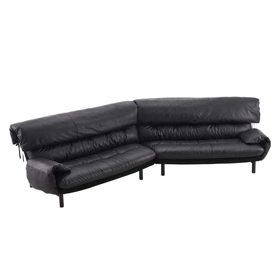 Modern Designer Luxury Leather Sofa Combination Microfiber Fabric  2 Seater Latest Set Furniture Living Room Sofas Couches