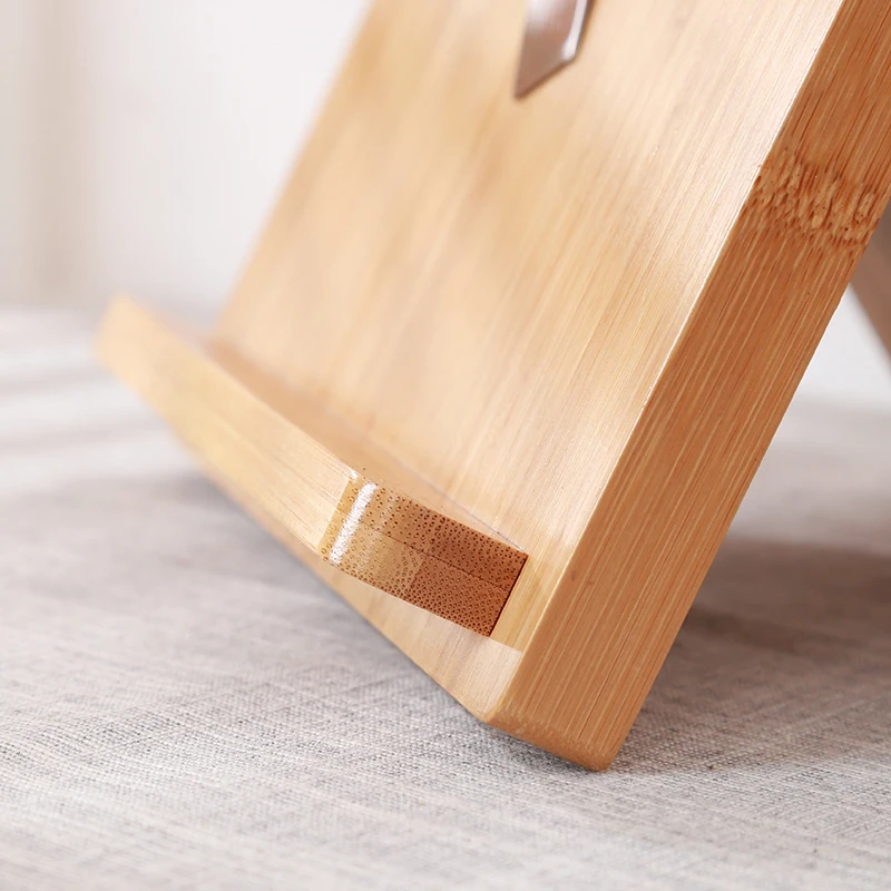 Легкая сборка деревянный кухонный бамбуковый магнитный Набор ножей с кулинарной книгой, подставкой для телефона, стойкой для ножниц