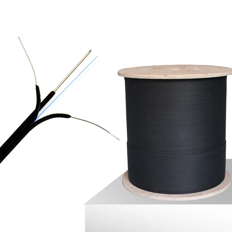 GJXH GJYXCH Fiber Optical Cable 1km factory price 4 Core FTTH drop cable 1 2 4 6 8 12 core G657A for Indoor/Outdoor