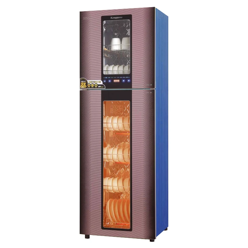 K9 Vertical Luxury Design Dish Drying Cabinet Disinfection Kitchen Dish Dry Electric Cabinet