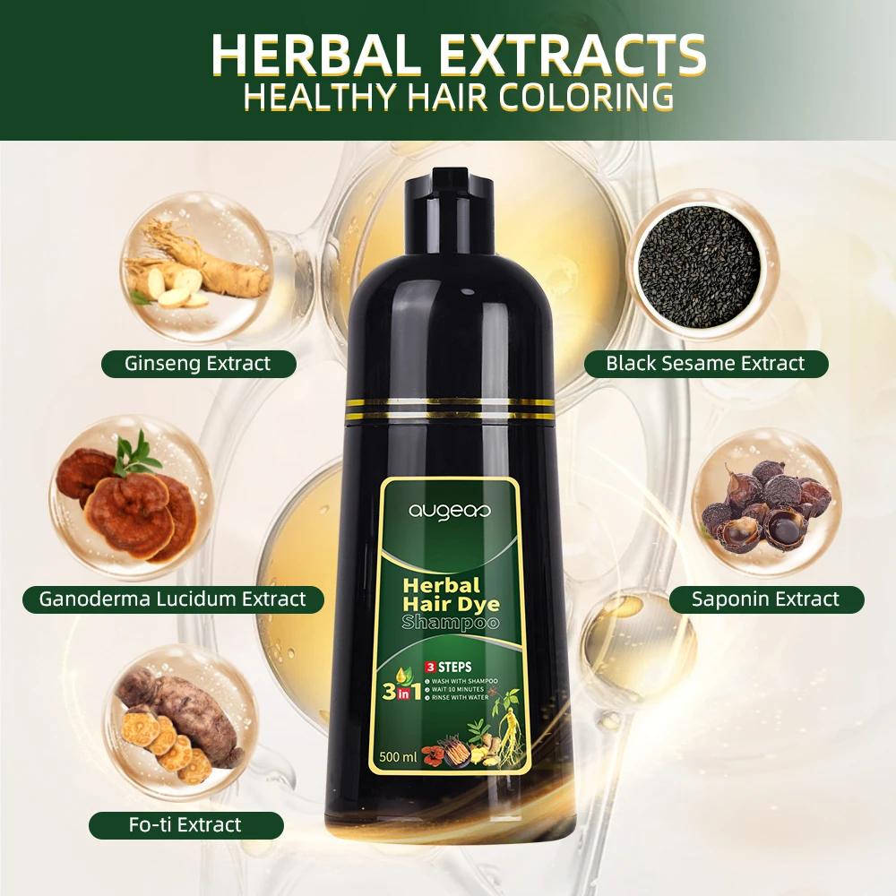 Hair color organic herbal natural permanent plant extract wholesale hair dye
