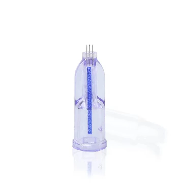 New Crystal 3 Pin Multi Mesotherapy Needles For Dermal Filler Injections