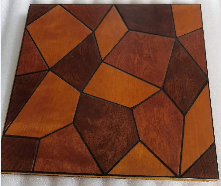 Natural Color Birch Wood Art Parquet Engineered Wood Flooring