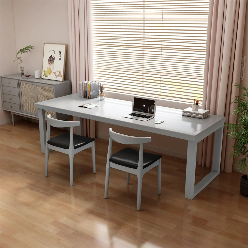 Семейная учебная библиотека книжный магазин читальный зал студенческий стол школьный из массива дерева мастерская компьютерная офисный большого размера