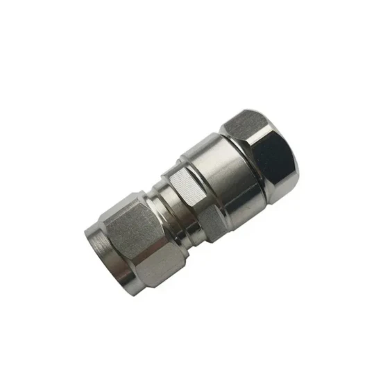 Factory direct sale N male plug straight clamp rf connector for 1/2 inch feeder cable LDF4-50A cable for DAS IBS