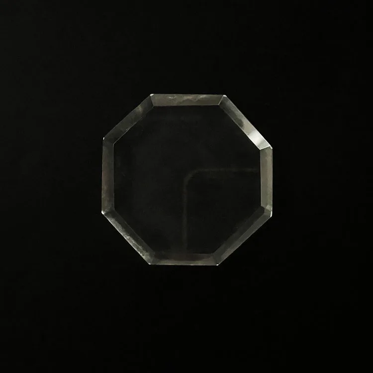 Wholesale Crystal pad eyelash glue holder Extension Tools Transparent crystal glue pallet