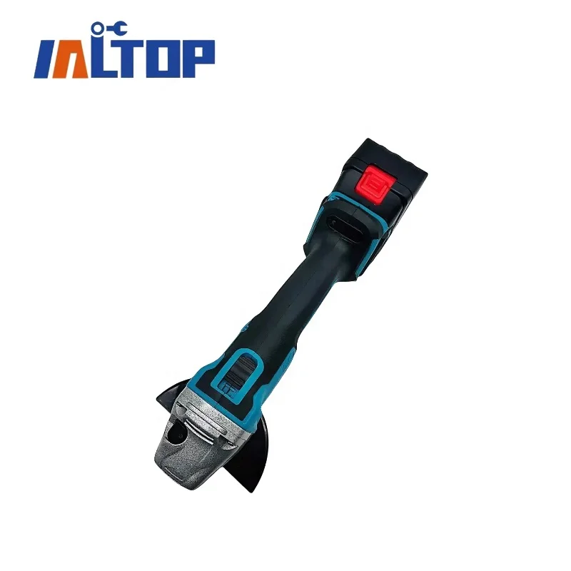 21V Lithium Ion Brushless Angle Grinder Cordless  High Speed 125mm Portable Angle Grinder