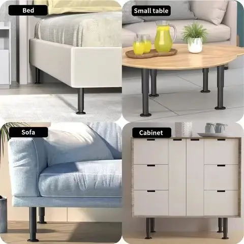 New Design Good Quality Load-Bearing Table Support Legs Rust-Resistant Sturdy Steel Legs Metal Support Legs