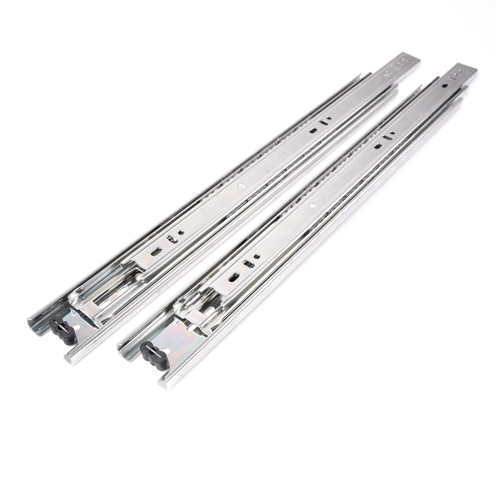 SUS304/SUS201stainless steel fgv drawer runnerSS telescopic channel  drawer slides ball bearing slide