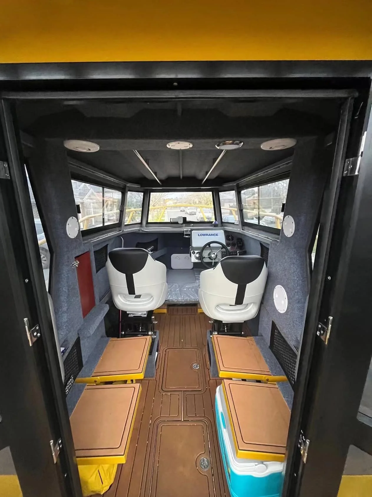 360 Degree Walkaround 7.5m 24.6ft Aluminum Alloy Offshore Ballast Fishing Yacht Power Boat