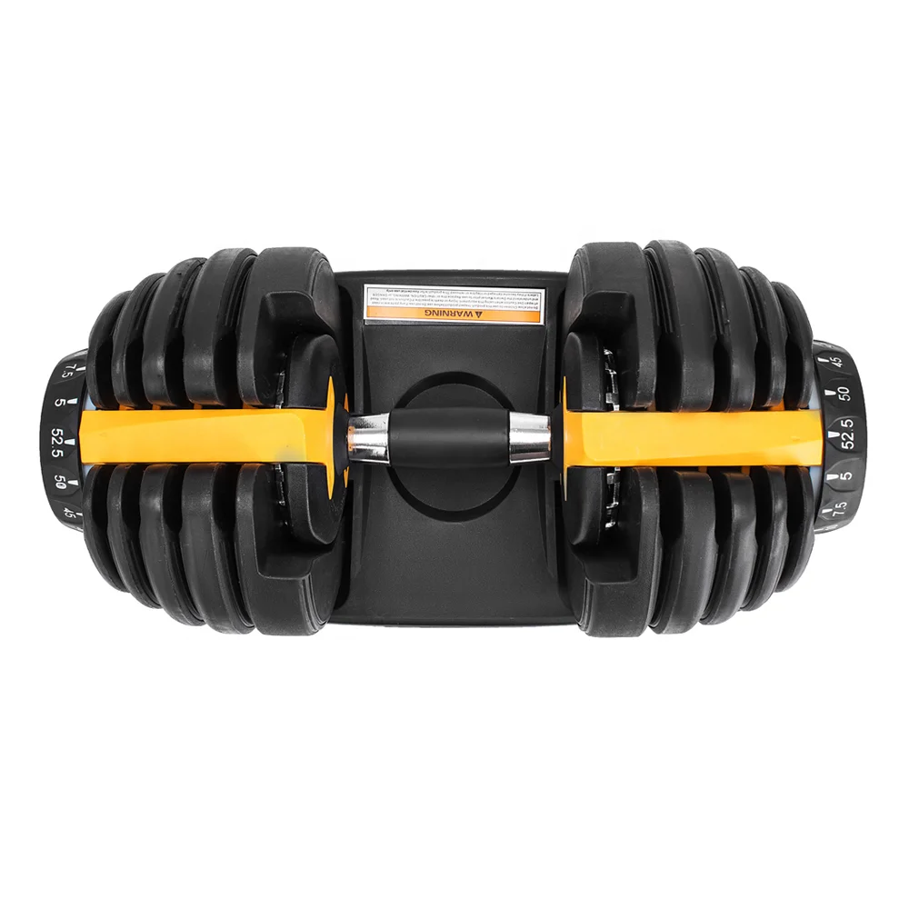 
Hot Selling European and American Family Fitness 24kg 40kg 52.5lb 90lb Adjustable Dumbbell Set 