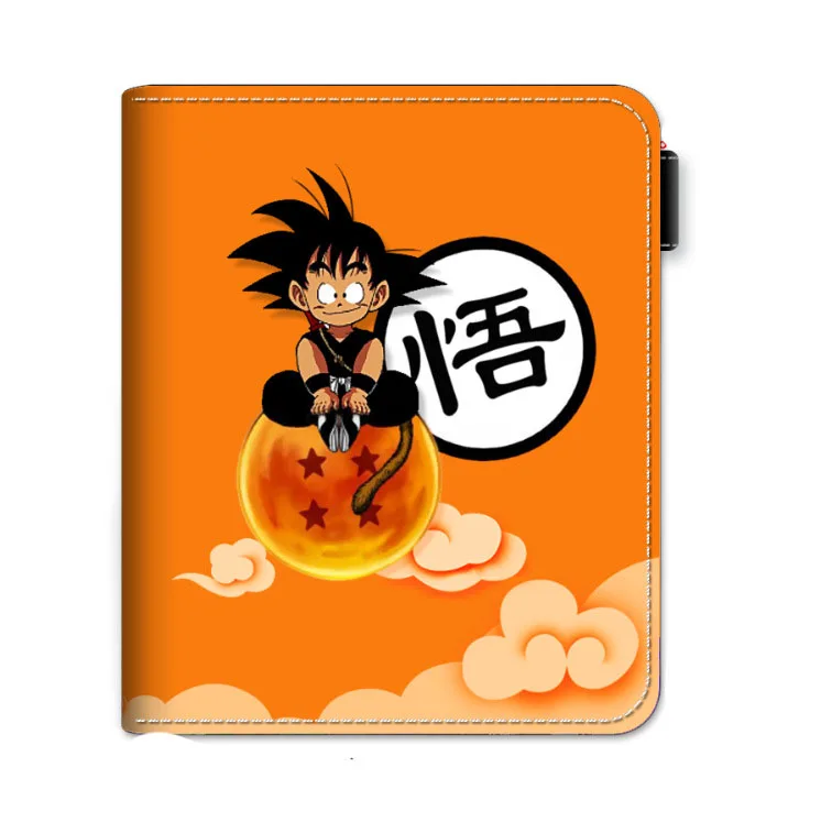 10 Style Anime DragonBall  Zipper Cos Goku Pu Leather Folding Cartoon Student Short Portable Wallet