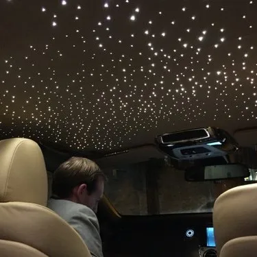16 Вт RGB внутреннее светодиодное звездное ночное небо потолочный волоконно-оптический Звездный комплект освещения для комнаты автомобиля