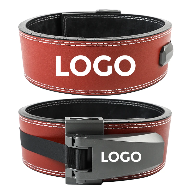 INNSTAR 2023 New Design Custom Leather Weightlifting Belt Powerlifting Belt