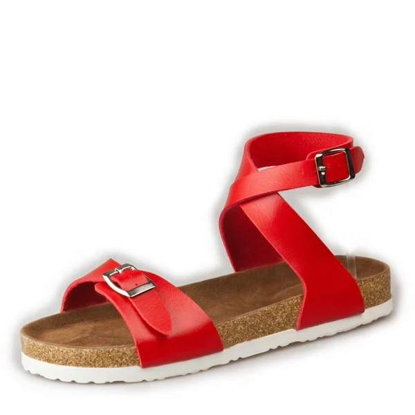 Unisex Solid PU Cork Sandal EVA Sandal Slipper