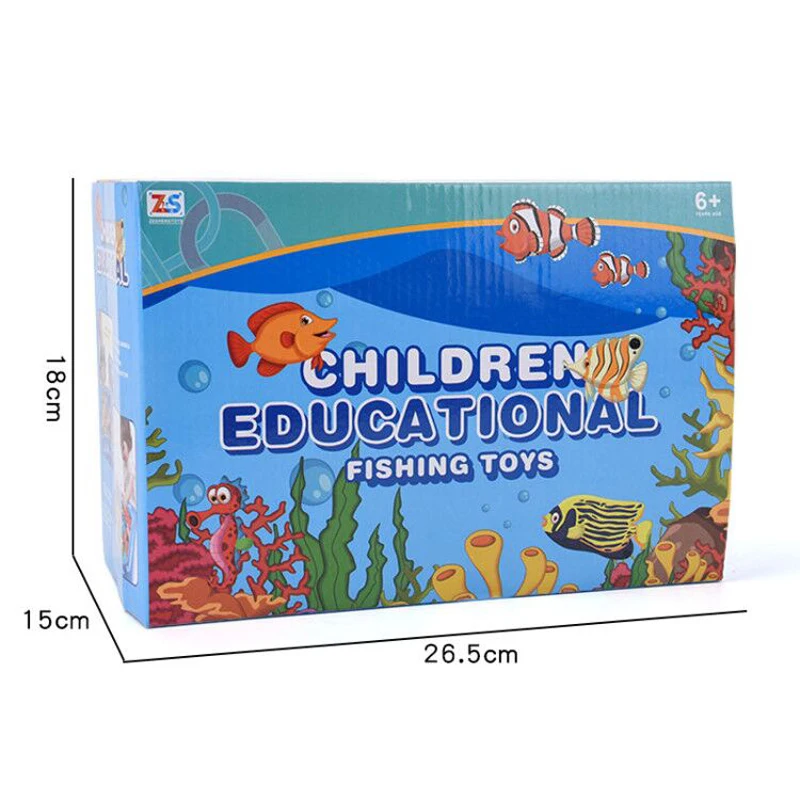 Лидер продаж, летняя пляжная детская пластиковая рыболовная удочка, светящаяся рыба, магнитная рыболовная игрушка, игровой набор для детей