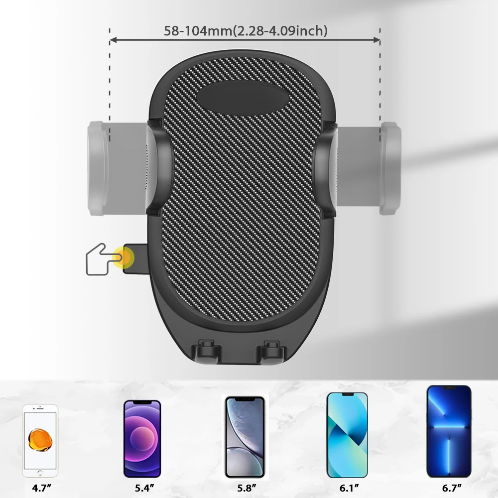 Universal 360 Degree Adjustable Windshield Mobile Holder Anti-shake Suction Cup Dashboard Cell Phone Mount Car Phone Holder