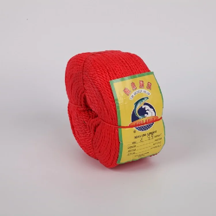 Multi-purpose Polypropylene 8mm braided twist rope colorful high strength mooring rope