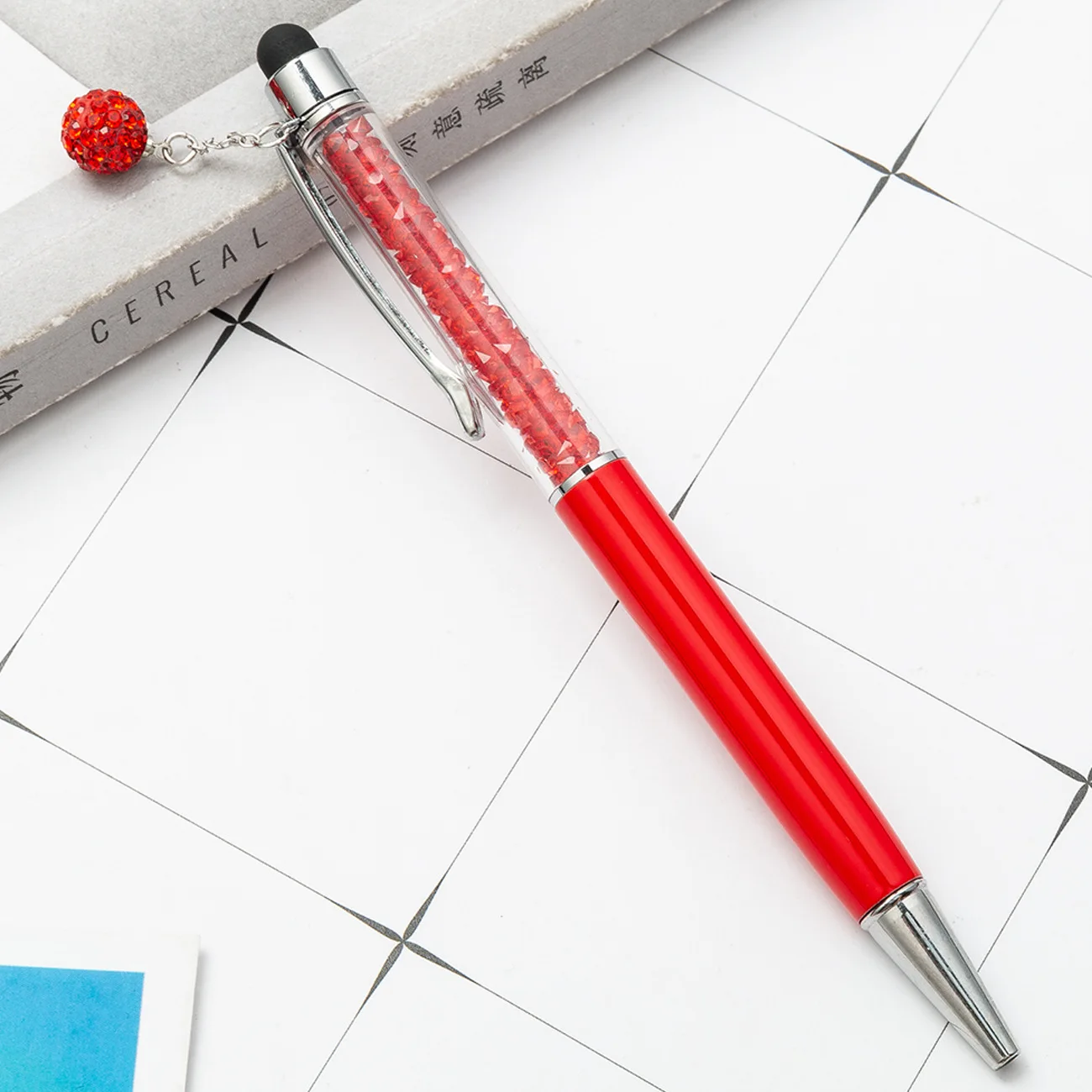 2022 Promotional Gift Stationery Ball Pen Custom Stylus Screen Multi funtion Refill Ball Point Pen