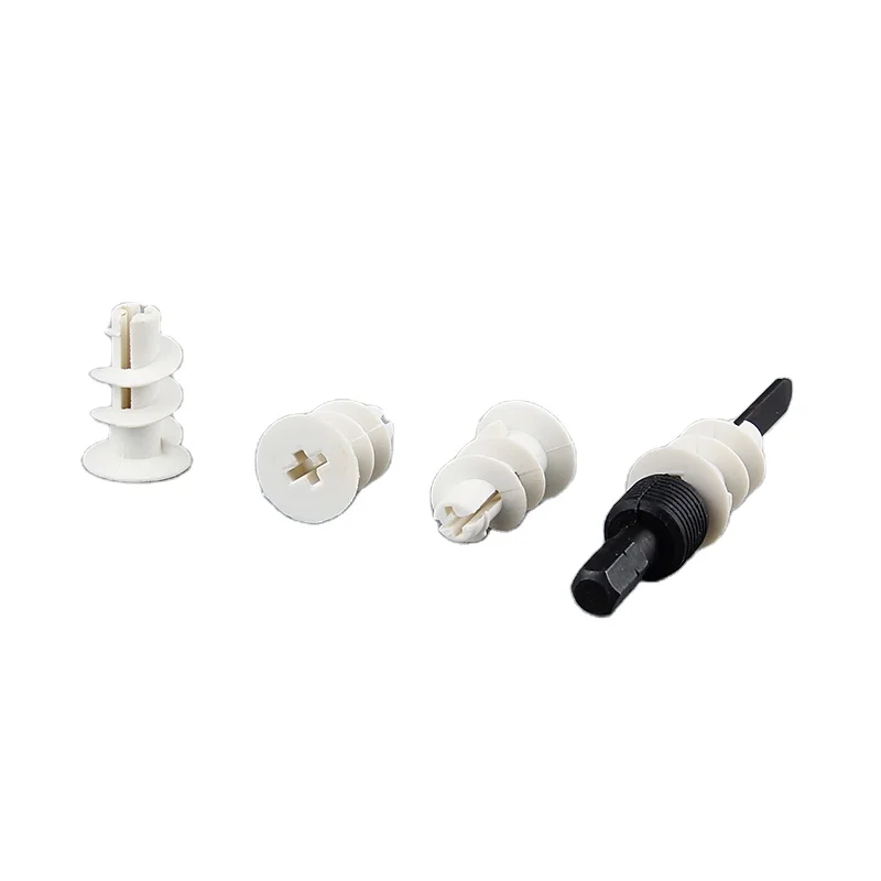 One Tip 10x35 Self-Drill Drywall Wall Anchors 10mm Metric Diameter Plasterboard Plug for Drywall