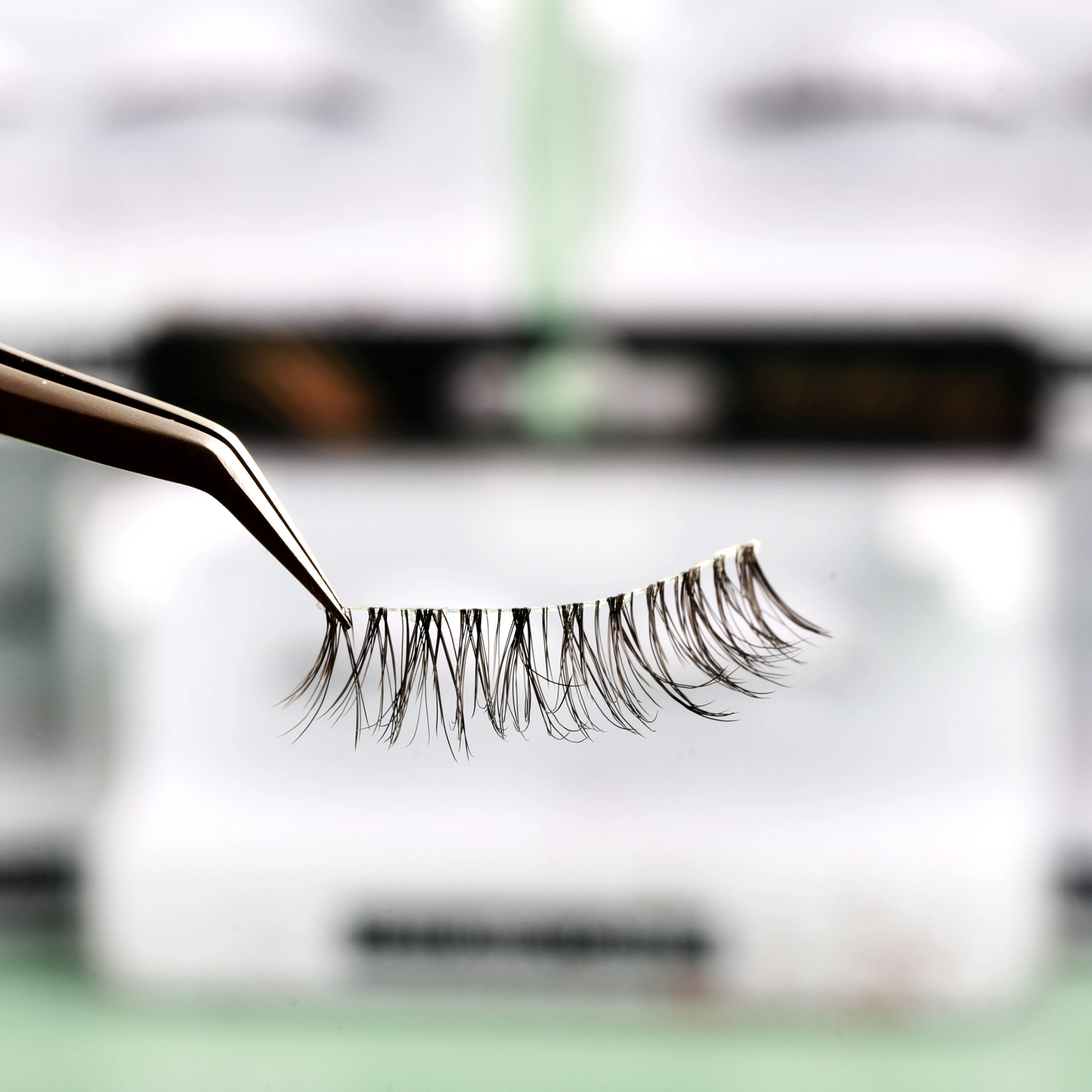 worldbeauty lashes human hair eyelash wholesale super thin band natural eyelashes