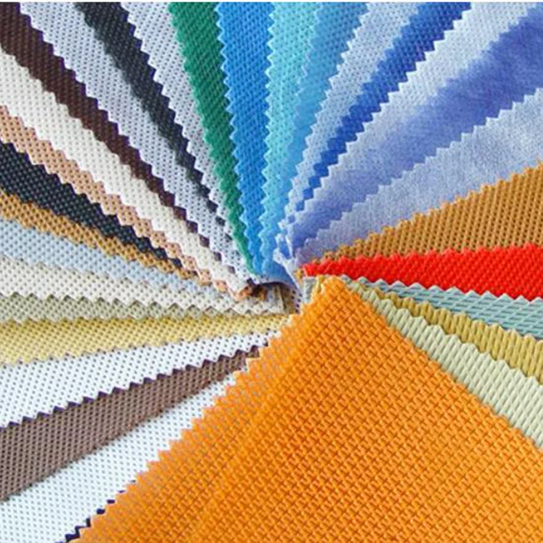 Wholesale High Quality Raw Material Polypropylene 100% PP Spunbond Non Woven Fabric Roll Colorful Nonwoven Fabric Manufacturer