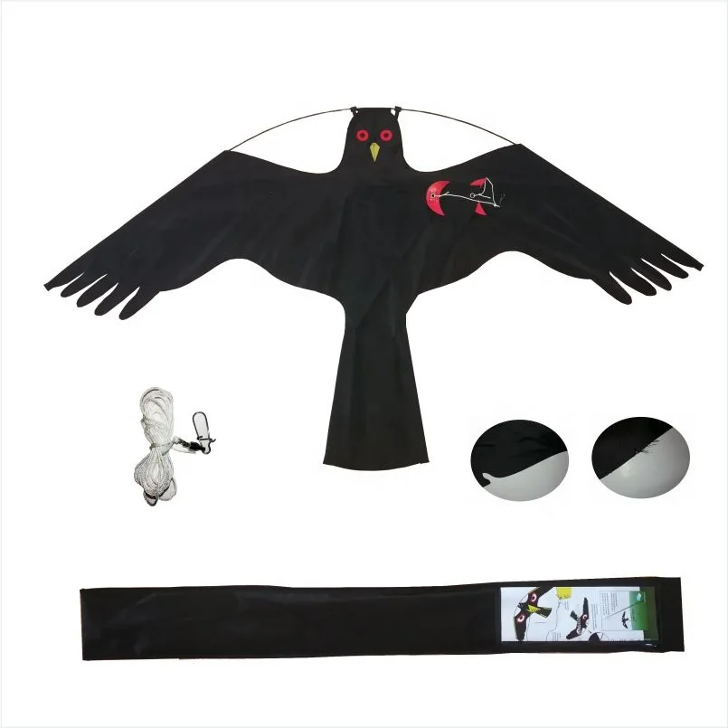 hot sales outdoor bird scarer falcon scarecrow kite bird scarer hawk kite for bird control anti pigeon protecting crops