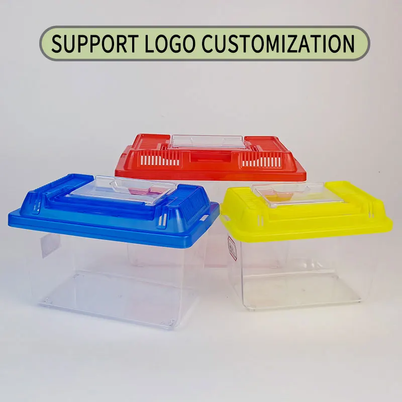 Plastic Turtle Incubator Aquarium Pet Tank Reptile Incubator Spider Snake Lizard Chicken Mini Fish Tank