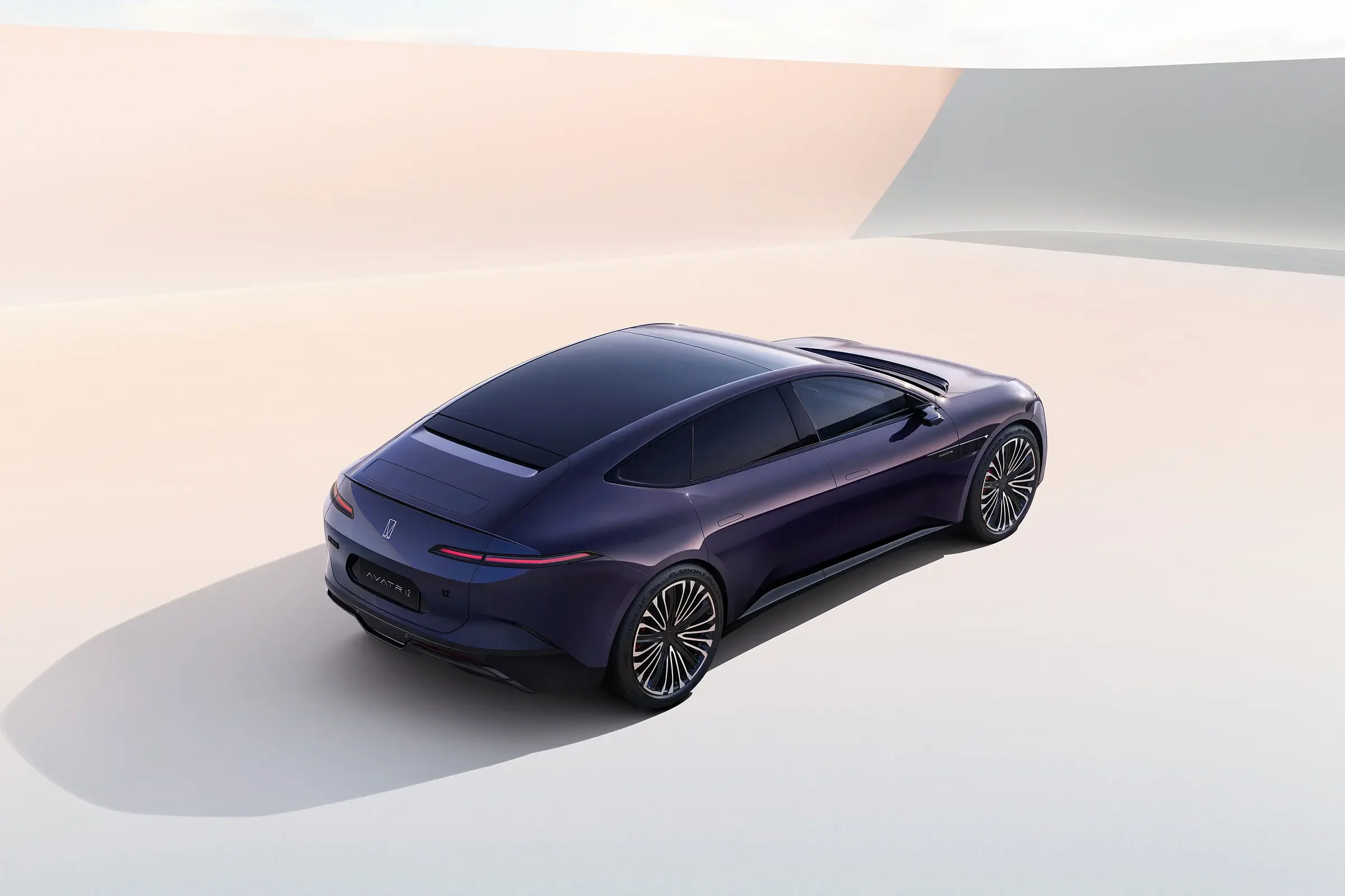 Changan Avatr 12 новая энергетическая версия автомобиля Тройная литиевая батарея 2024 новые электромобили для Huawei