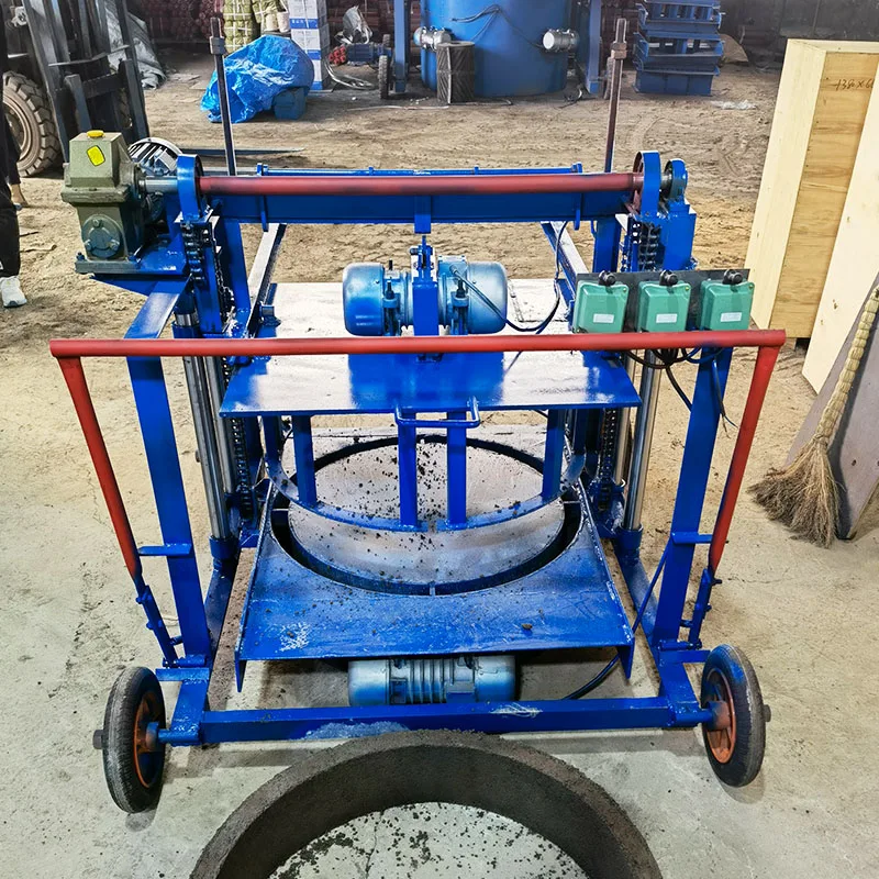 easy to operate can be put into reinforced concrete culvert machine