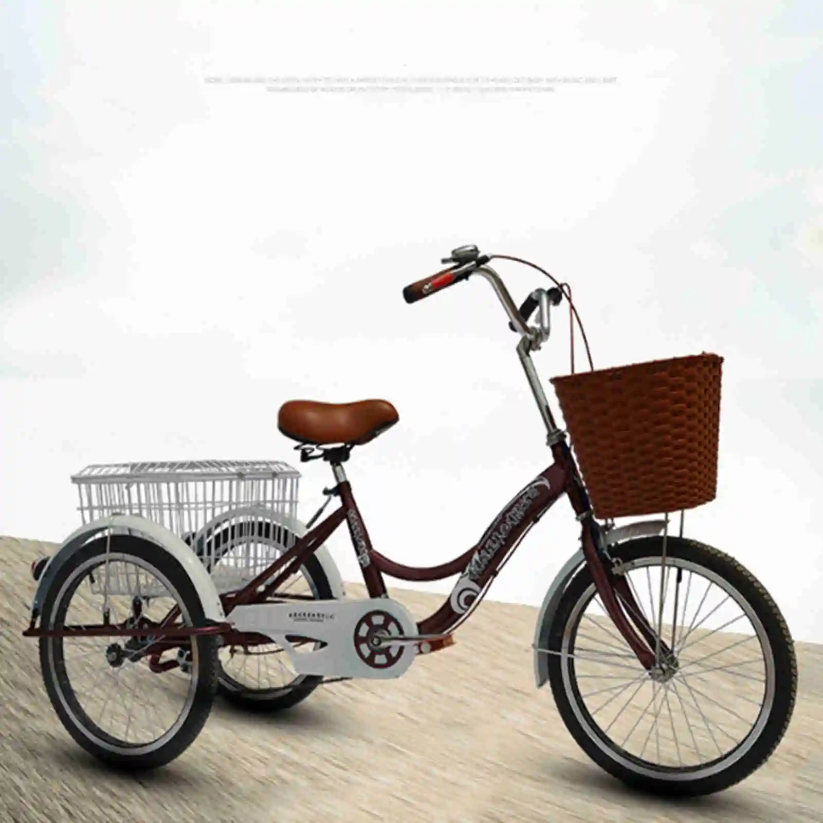Cheap Adult Tricycle for Sale 3-Wheels Trike Bicycle Adult for Adults 26 inch
