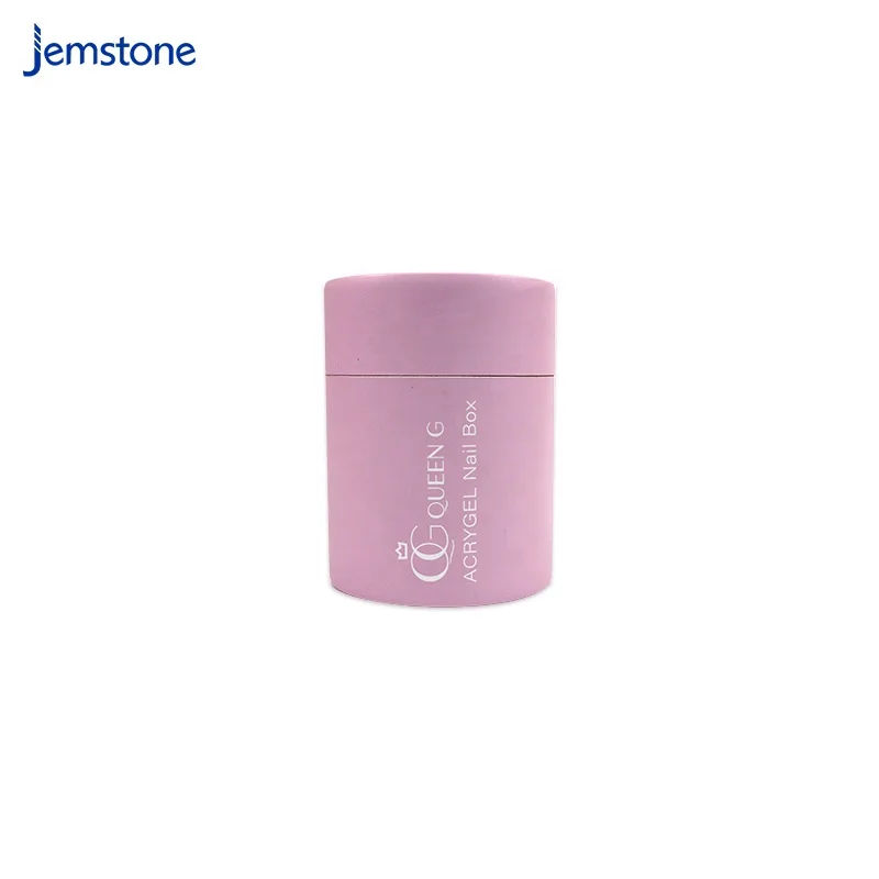 Custom Unique Kraft Paper Tube Container Cylinder Cardboard Packaging for Boob Tape Breast Cover