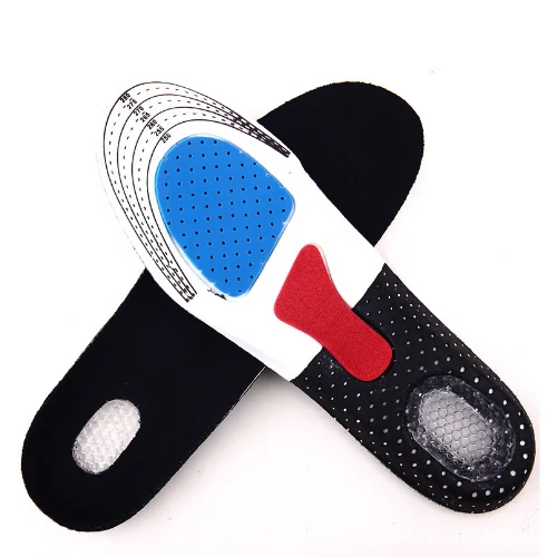 Arch support Insole EVA Silicone Gel Sport Insoles Shock Absorption Orthopedic Shoes Insole Massaging Foot care Shoe pads.