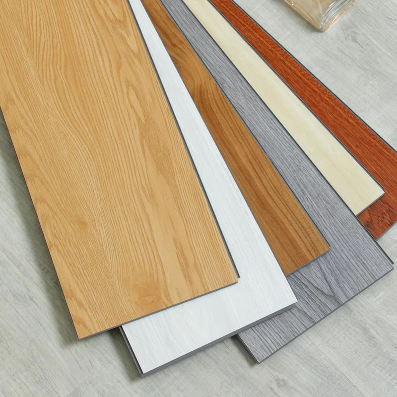 SPC Wooden Floor Smooth Vinyl More Styles Indoor Outdoor PVC High Quality Waterproof Spc Flooring