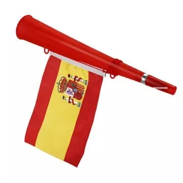 Cheap Custom National Flag Vuvuzela Plastic Horn Soccer Fans Flags Air Horn Cheering Custom Flags Horn