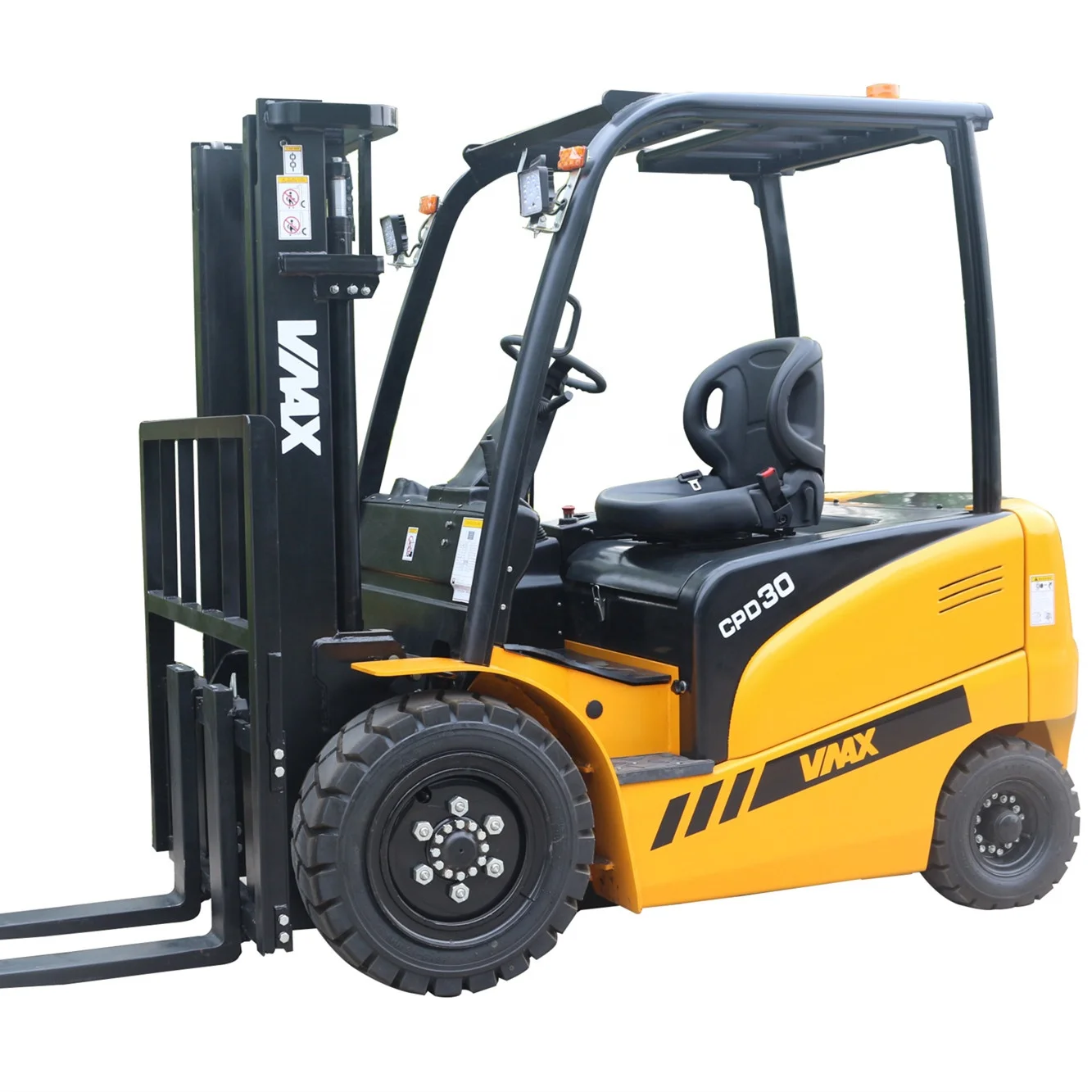 Popular sale battery 3ton 3.5ton electric forklift truck brand controller economy using working