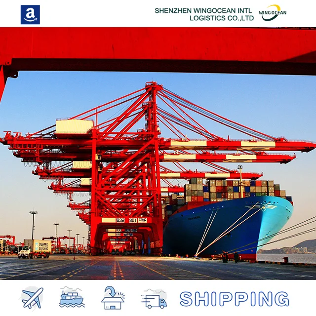 2024 Cheapest logistics agent shipping amazon FBA Door to Door logistics service LCL shipping agent from china to UK/Britain