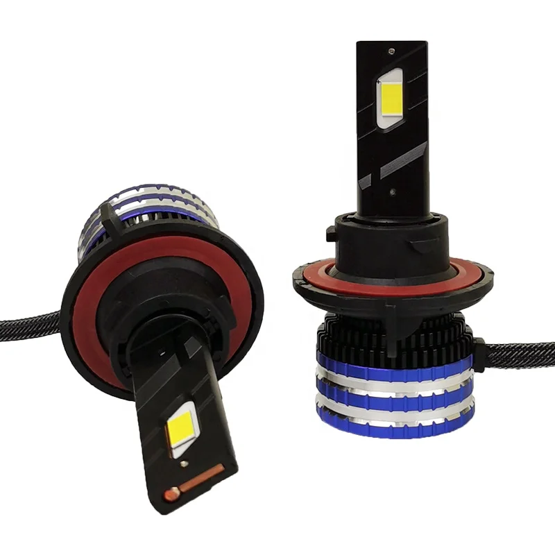 Ai светодиодными кристаллами CSP 30000LM EMC Canbus драйвер Автомобильные светодиодные фары высокой мощности 200W фары светодиодные лампочки H1 H3 H4 H7 H13 9004 9005 9006