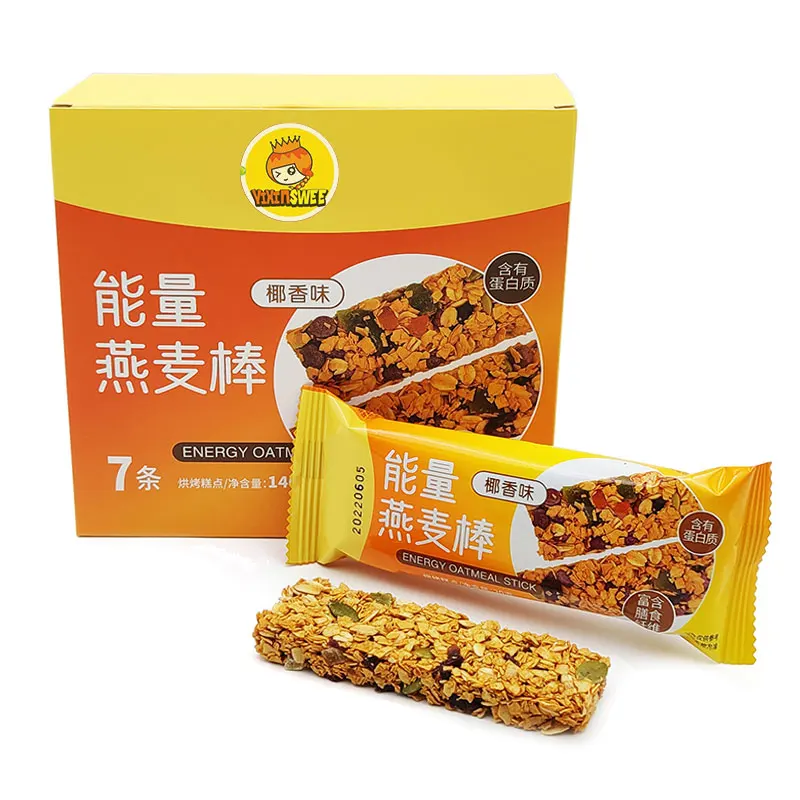 Custom Bulk Various Specifications Protein Bars With Production Line Oat Energy Muesli Bar