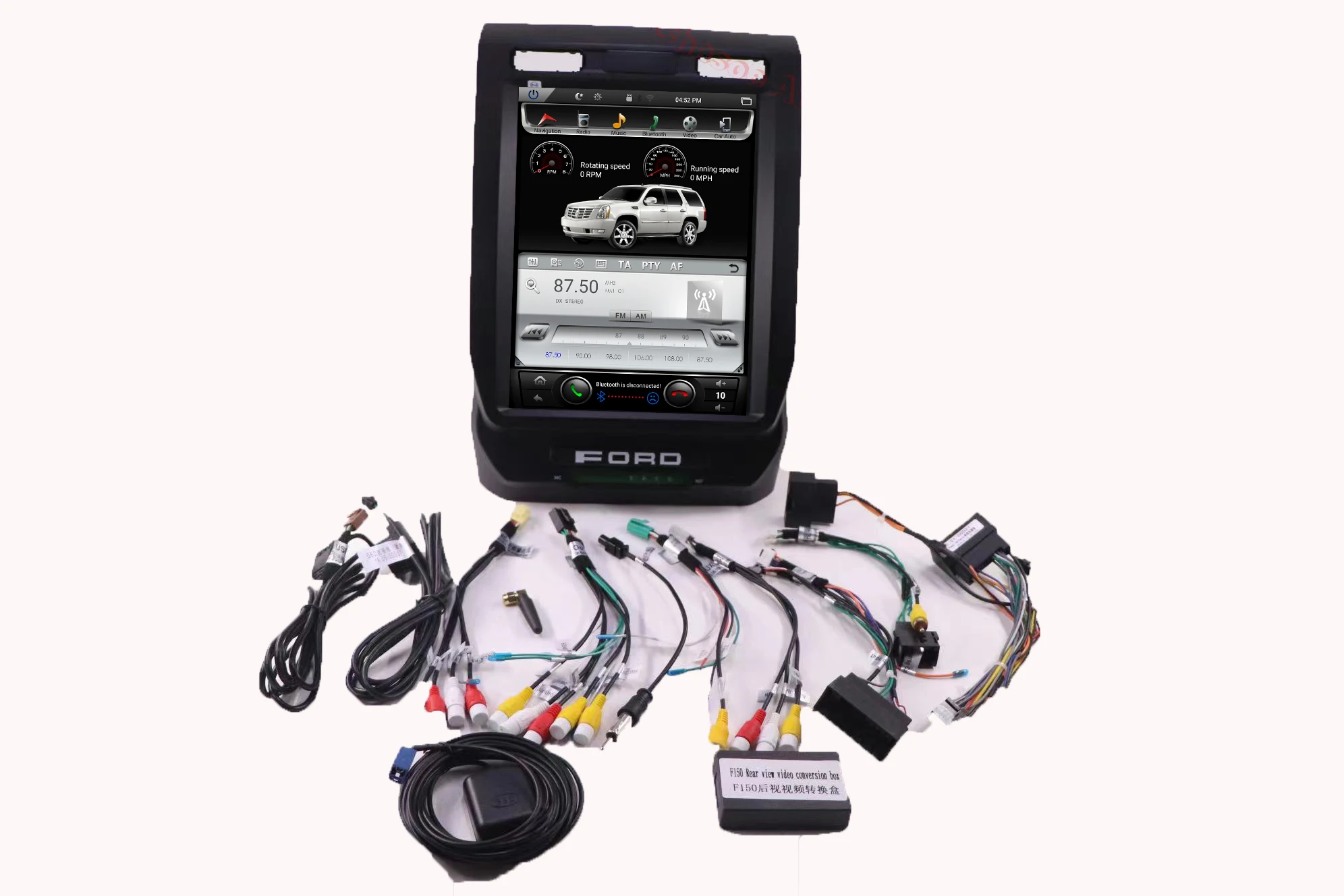 Auto Spare Parts PX6 Tesla Screen Android 9.0 For Ford Raptor F150 2014-2020 Car Video Radio Multimedia Player GPS Navigation