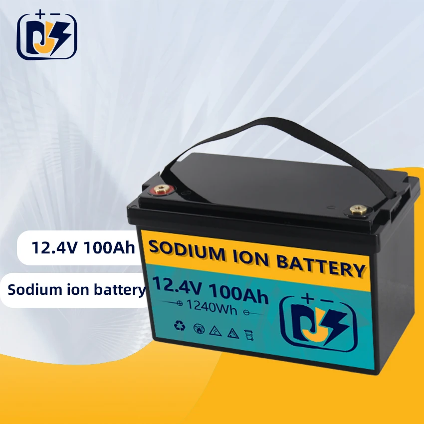 12V 100Ah High Quality Sodium Ion Deep Cycle Batteries Pack with Smart BMS for Solar RV Marine Camper Van