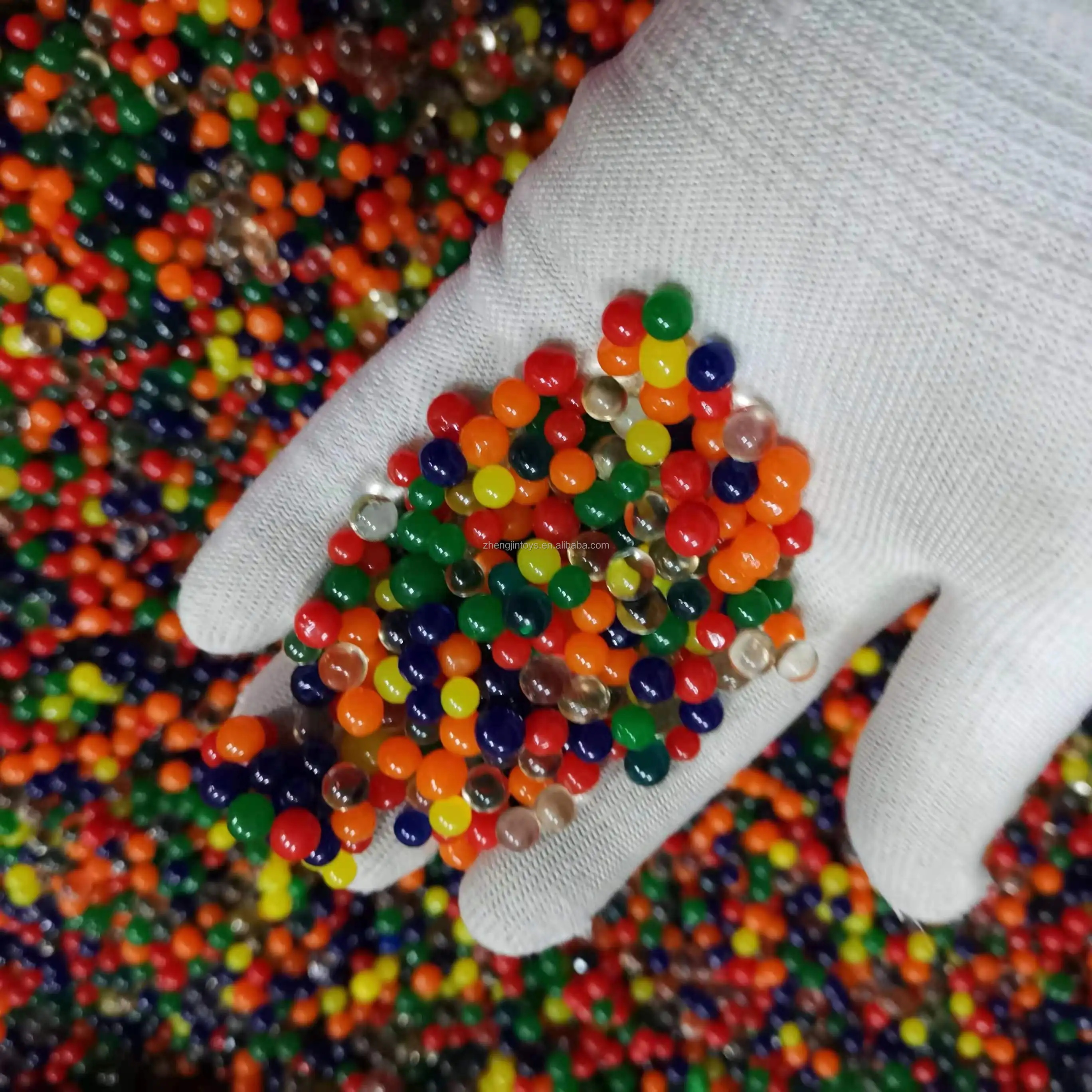 40mm 50mm large Size Water Growing Beads Big Jumbo Beads Rebound Balls Toy Magic Water Beads