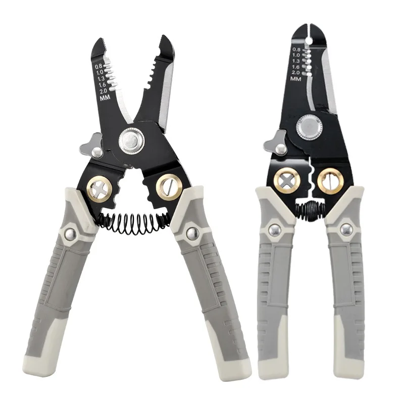 Multi-functional Professional Wire Stripper Electrician Pliers Wire Cutting Wire Winding Network Tool