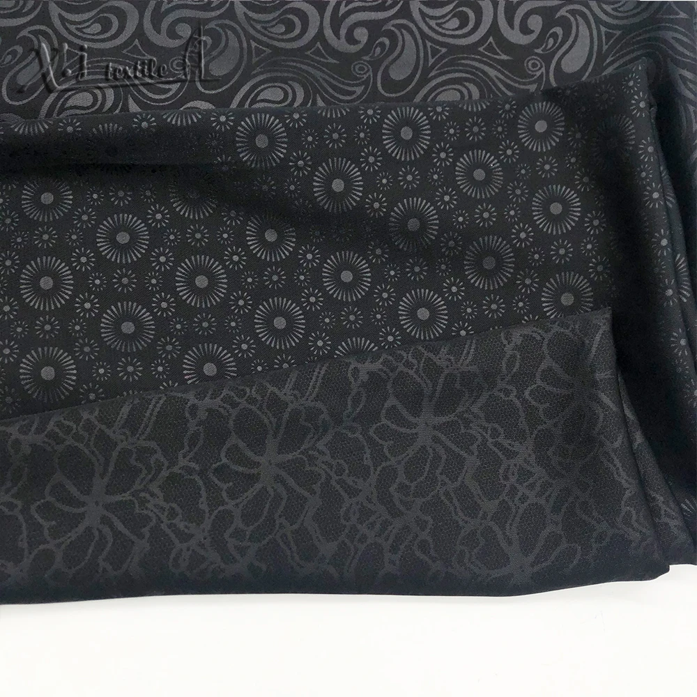Embossed 120D Fursan Abaya muslim fabric