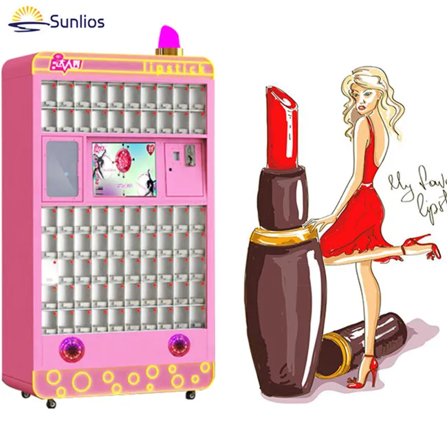 Торговый центр по заводской цене, торговый игровой автомат с монетным сенсорным экраном и помадой для продажи