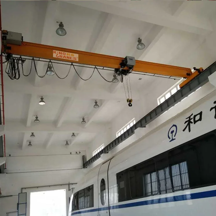 5 10 15 20 25 ton Remote Control Workshop Monorail Bridge Crane Electric Single Girder Puente